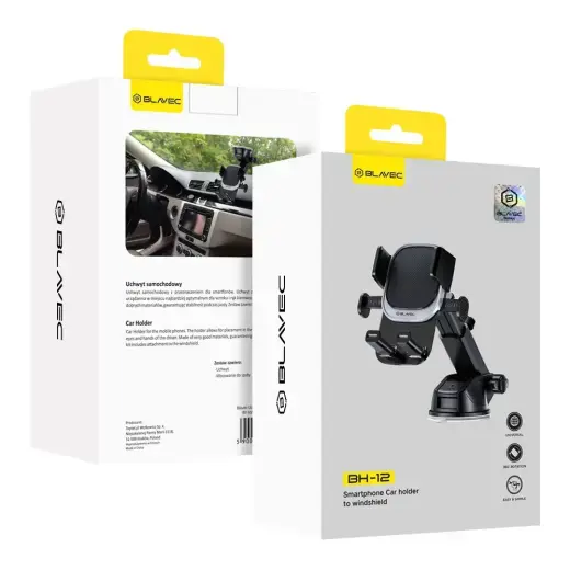 Blavec Car holder BH-12 to windshield / dashboard (BH12-WSB) black Foto 7