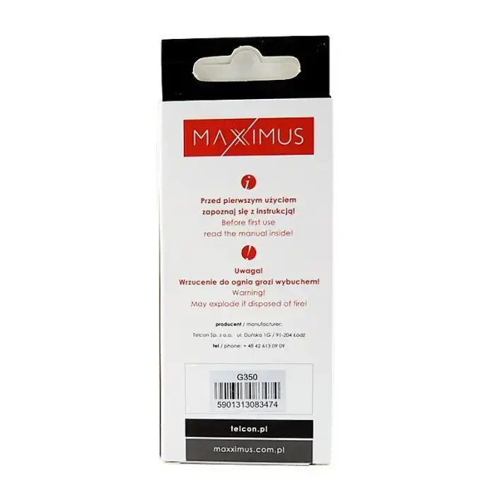 BAT MAXXIMUS SAM G350 CORE PLUS 2150 mAh  EB-B185BE Фото num