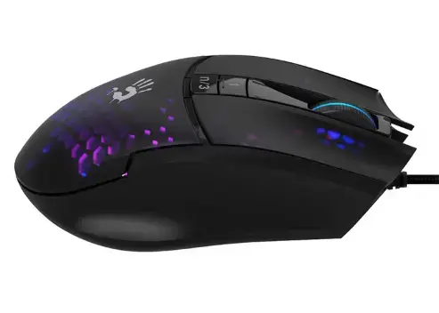 A4TECH Bloody L65 Max vadu spēļu pele | Honeycomb RGB| melna Foto 3