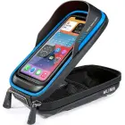 WILDMAN traveling bag for bike handlebars with zipper 0,5L (4 "- 7") ES16 black Photo