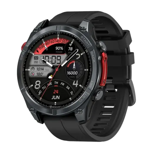 Zeblaze Stratos 4 Smartwatch (Black) Фото num