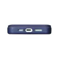 iCarer CE Premium Leather Folio Case iPhone 14 Plus Magnetic Flip Leather Folio Case MagSafe Blue (WMI14220715-BU) — Photo 19