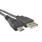 Qoltec USB cable A male | Micro USB B male | 1.8m Foto 1