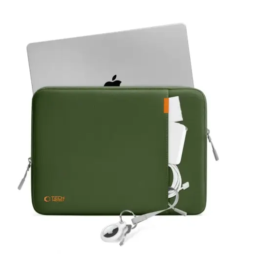 Tech-Protect Defender Laptop Bag 15-16 - Green Photo
