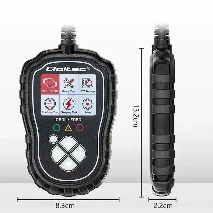 Qoltec Digital OBD2 EOBD diagnostic Tester ProLine  | 8V-25V | Dual System Foto 12