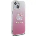 Hello Kitty IML Gradient Electrop Kitty Head case for iPhone 15 - pink — Фото 4
