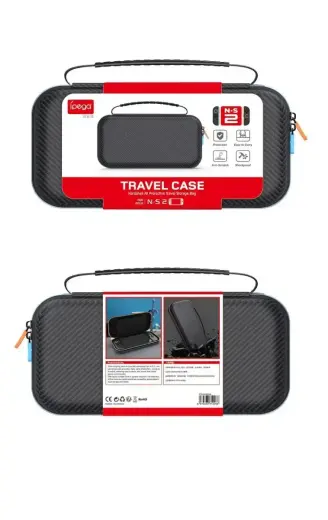 iPega SW2005A Protective Case for Nintendo Switch 2 Black Foto 4