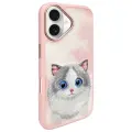 Nimmy Big Eyed Pet 2.0 Cat phone case for iPhone 16 pink Photo