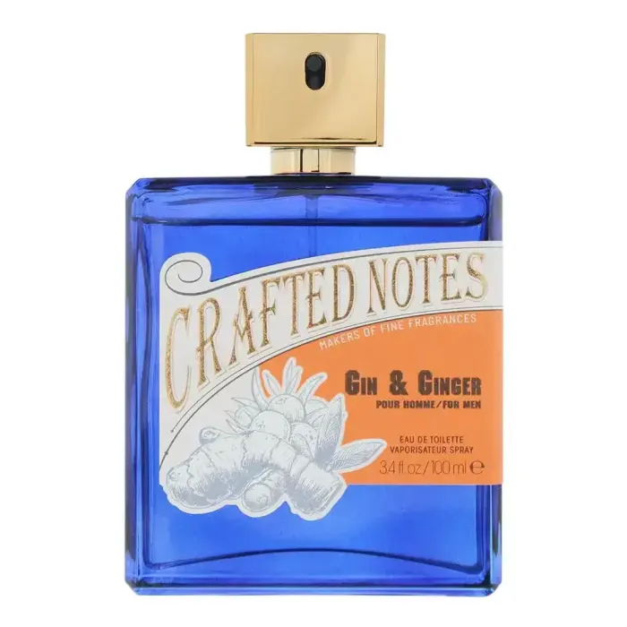 Crafted Notes Gin & Ginger (EDT) Eau de Toilette for Men 100 ml