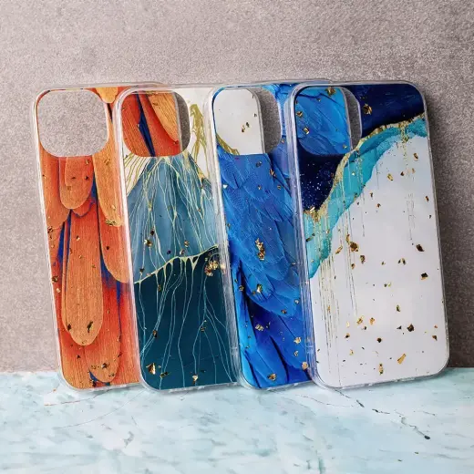 Gold Glam case for Samsung Galaxy A14 4G / A14 5G iceberg Фото num