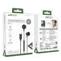 Acefast L2 in-ear headphones with USB-C connector, microphone and remote control 1.2 m - black Foto 5
