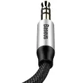 Baseus CAM30-CS1 Premium AUX Cable 3.5 mm -> 3.5 mm 1.5m Grey Photo