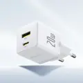 Baseus Palm 20W USB-C USB-A Wall Charger - White Фото num