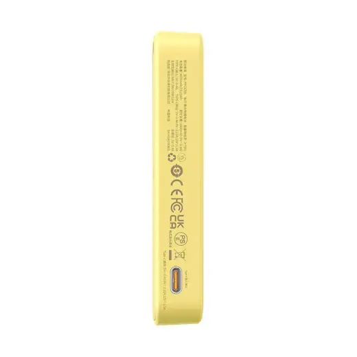Powerbank Baseus MagPro Magnetic 5000mAh 20W, MagSafe (yellow) Foto 4