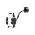 Car phone holder Forcell F-Grip Regular 27 cm windshield / dashboard / air vent black Photo