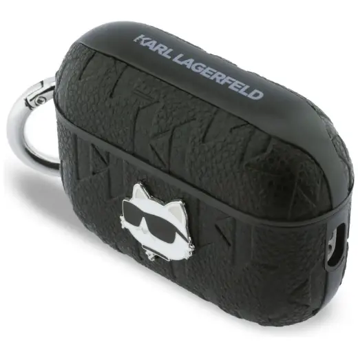 Case Karl Lagerfeld Monogram Choupette   Head for AirPods Pro 3 black Foto 3