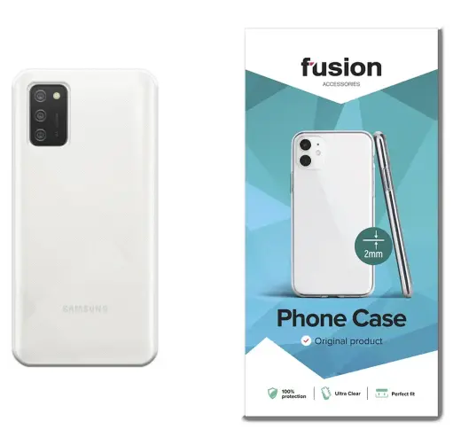 Fusion ultra clear series 2 mm силиконовый чехол для Samsung A025 Galaxy A02S прозрачный (EU Blister) Фото num