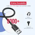 Mikro USB kabelis UGREEN QC 3.0 2.4A 1m (balts) Foto 6