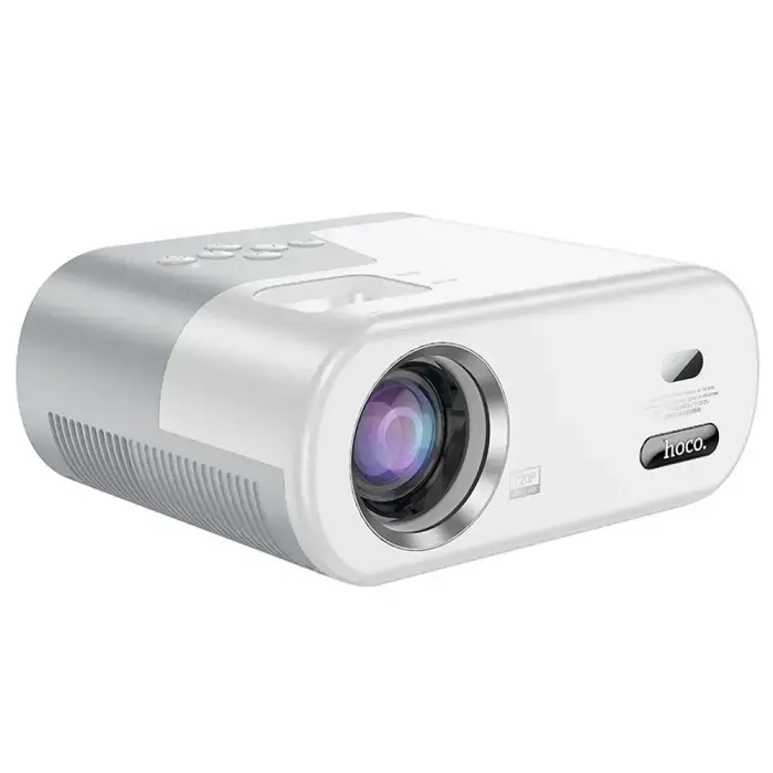 Projector HD Ready Hoco with Android software Wi-Fi Bluetooth 720P DT2 white Foto 2