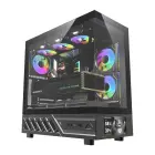 DarkFlash DS950V computer case with display (black) + 6 fans — Foto 1