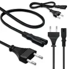 Qoltec Power cable IEC C7 | CEE 7/16 | figure-8| 2x0.75mm² | Pure copper Cu | 1m Фото num