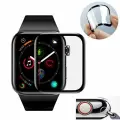 Fusion ceramic glass 9D aizsargstikls pilnam ekrānam Apple Watch 1 | 2 | 3 42mm melns Foto 1