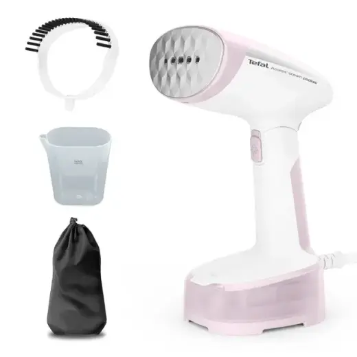 TEFAL Access Steam Pocket Altitude rokas tvaika gludināšanas ierīce, 1300W, rozā Photo