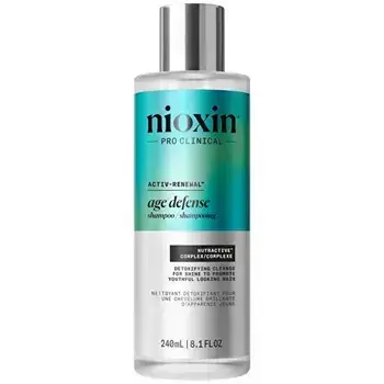 Nioxin Age Defense Shampoo - Detoxikační šampon s niacinamidem 240ml