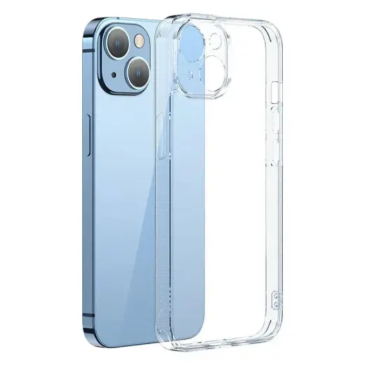 Baseus SuperCeramic Transparent Glass Case and Tempered Glass set for iPhone 14 Plus Foto 4