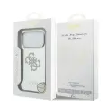 Guess PC|TPU Mirror 4G Glitter Logo MagSafe Case for iPhone 17 Pro Gold Foto 6