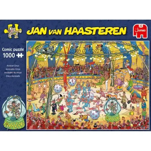 Jumbo Jan van Haasteren Acrobat Circus Zirkus-Akrobatik ZirkusAkrobatik 1000 Teile (19089) Foto 5