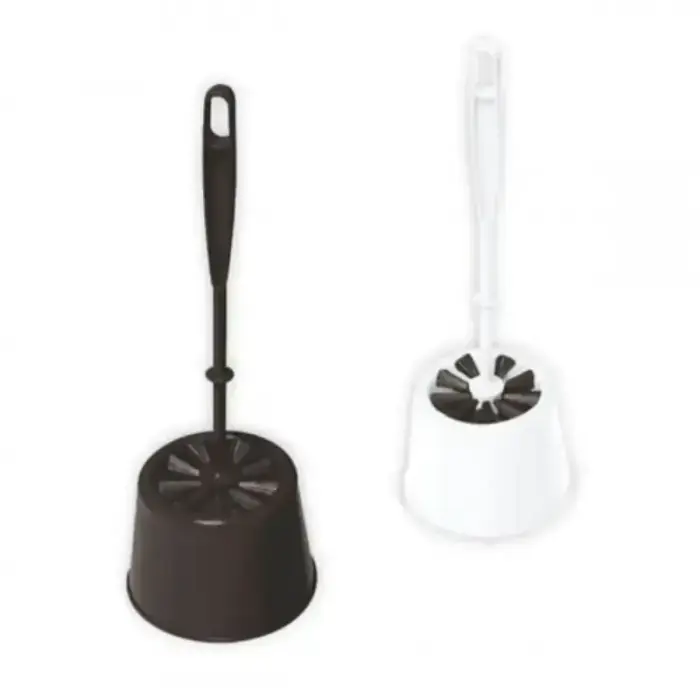 Mini New toilet brush, black/white