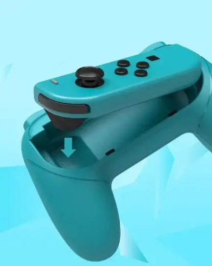 iPega SW087 Grip for JoyCon Controllers 2pcs Blue/Red (Damaged Package) Foto 14