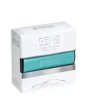 Millefiori Milano Icon Car Air Freshener, Classic Black Фото num