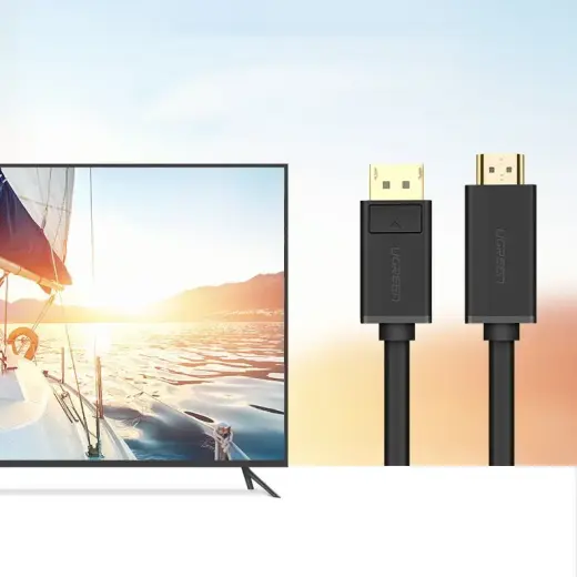 Ugreen Однонаправленный кабель DisplayPort to HDMI 4K 30 Гц 32 AWG 1,5 м (DP101 10239) Фото num