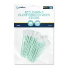 Platinet PFS5430 Tīrīšanas nūjiņas ierīcēm | 12gab | Bezalkoholiskais šķidrums 2x2ml Foto 2