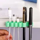 Silicone office organizer - mint — Foto 10