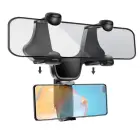 CAR HOLDER TO REARVIEW MIRROR BLACK Photo