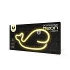 Neon LED Light WHALE warm white Bat + USB FLNE09 Forever Light Foto 9