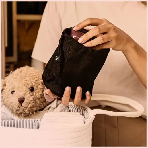 Electronic nanny Motorola PIP12 Travel Audio black-burgundy Foto 5