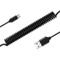 data transfer and charging cable | USB-A to Micro USB | 10W | 1m | black — Photo 3