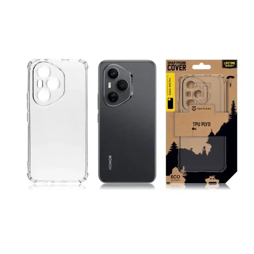 Tactical TPU Plyo Cover for Honor 400 Pro Transparent Фото num