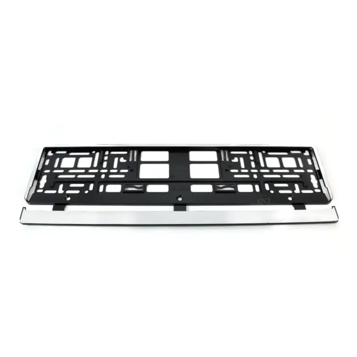 License Plate Frame - chrome