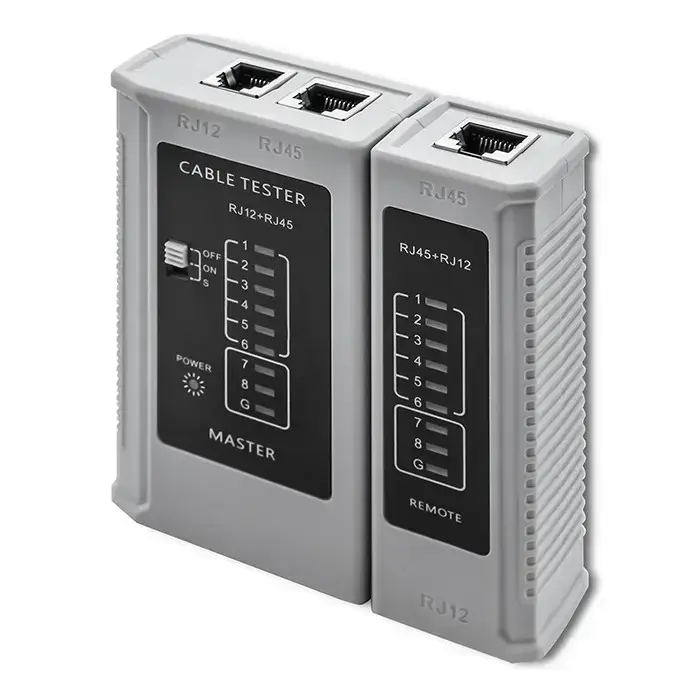 Qoltec Cable networks tester | RJ45 | RJ12 Foto 12