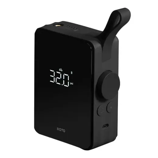 Electric Tire Inflator HOTO QWCQB001, 2500mAh (black) Foto 2