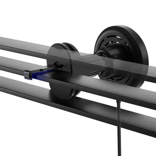 Forever car holder for air vent MACH-300 magnetic with wireless charging black Qi2 15W Foto 3