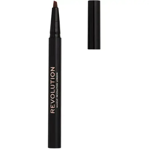 Makeup Revolution, Bushy Brow, Eyebrow Cream Pencil, Ash Brown, 0.5 ml