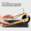 SPIGEN Black Tempered Glass screen protector for iPhone 15 Pro Max — Photo 6