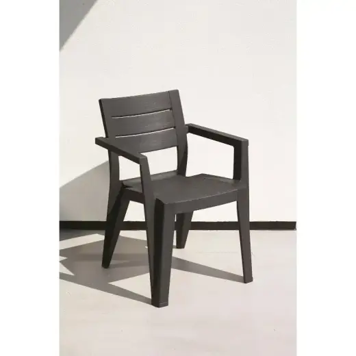 Dārza krēsls Julie pelēks Foto 3