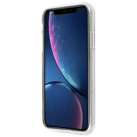 Guess GUHCI61PCUJULLB iPhone Xr light blue hardcase Jeans Collection Foto 5